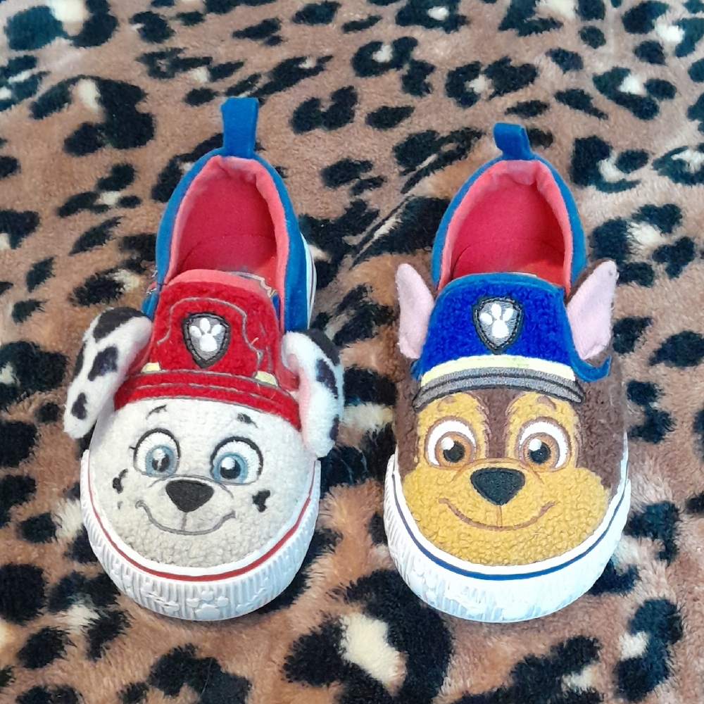 Paw Patrol Blue and Red Sneaker with Character Design